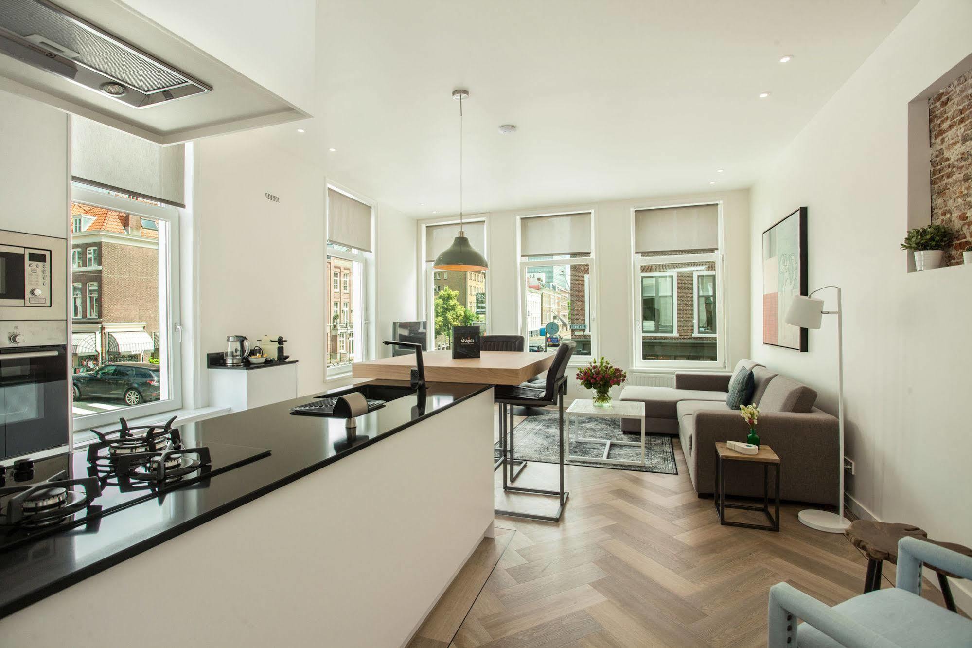 Stayci Serviced Apartments Denneweg Haag Eksteriør billede